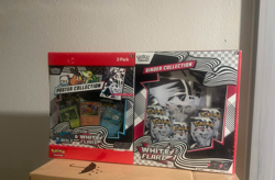 Pokemon TCG Black Bolt White Flare Poster And White Flare Binder Collect Sealed - Image 1