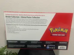 Pokemon TCG Black Bolt White Flare Poster And White Flare Binder Collect Sealed - Image 2