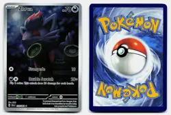 ZORUA SHROUDED FABLE 075/064 NM ILLUSTRATION RARE POKEMON - Image 1