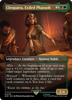 Cleopatra, Exiled Pharaoh (REGULAR) x1 - MTG Assassin's Creed ACR #119 - Image 1