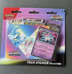 Pokemon Prismatic Evolutions Tech Sticker Collection [Sylveon] - Image 1