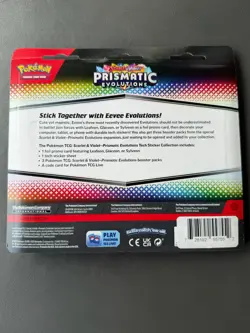 Pokemon Prismatic Evolutions Tech Sticker Collection [Sylveon] - Image 2