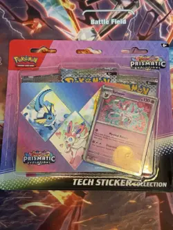 Pokemon Prismatic Evolutions Tech Sticker Collection [Sylveon] - Image 3