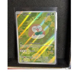 Pokemon TCG Rowlet 090/088 Perfect order Reverse Holo Common 80 HP EN 2024 - Image 1