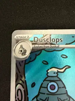 2024 Pokemon TCG EN-SFA Shrouded Fable Dusclops #69 Illustration Rare Holo NM - Image 3