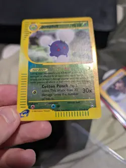 Pokemon TCG Jumpluff 017/147 Aquapolis Reverse Holo Rare - Image 3