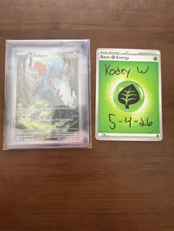 DRUDDIGON 151/086 HOLO ILLUSTRATION RARE WHITE FLARE POKEMON HOLO NEAR MINT - Image 1