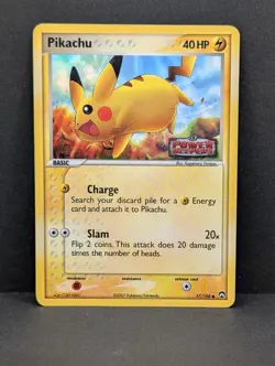 Pikachu 57/108 Power Keepers Reverse Holo Rare Pokemon TCG Nintendo MP+ - Image 1