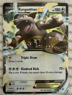 Pokemon TCG Kangaskhan EX 78/106 Flashfire Holo - Image 1