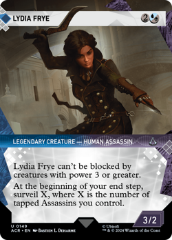 Lydia Frye (REGULAR) x1 - MTG Assassin's Creed ACR #149 - Image 1