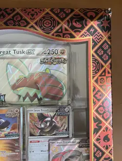 Pokemon TCG PALDEAN FATES Great Tusk Iron Treads Ex Premium Collection NEW - Image 2