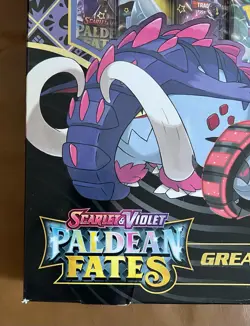 Pokemon TCG PALDEAN FATES Great Tusk Iron Treads Ex Premium Collection NEW - Image 3