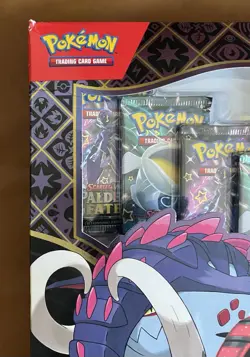 Pokemon TCG PALDEAN FATES Great Tusk Iron Treads Ex Premium Collection NEW - Image 4