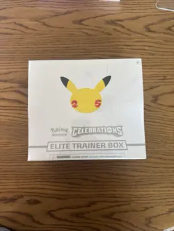 Pokemon TCG: 25th Anniversary Celebrations Elite Trainer Box (2021) 820650809439 - Image 1