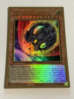 Yugioh Nibiru, the Primal Being MAGO-EN019 Premium Gold Rare 1st Ed NM - Image 1