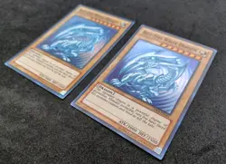 Lot Of 2 Yu-Gi-Oh! TCG Blue-Eyes White Dragon DPKB-EN001 Unlimited LP EX - Image 3