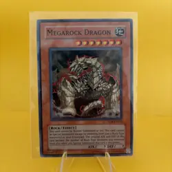 Megarock Dragon TLM-EN015 Super Rare Unlimited Near Mint Yugioh - Image 1