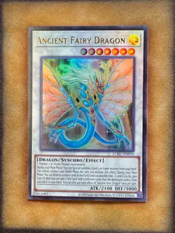 Yugioh Ancient Fairy Dragon LCKC-EN070 Ultra Rare NM - Image 1