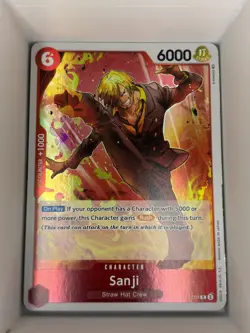 ST10-004 Sanji English C One Piece TCG Card Game - Image 1