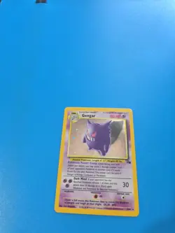 Pokemon TCG Gengar Fossil Holo Card 5/62 - Image 3