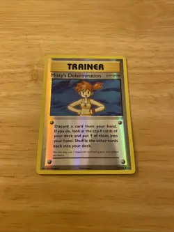 Misty's Determination 80/108 XY - Evolutions Reverse Holo Pokemon Card | NM - Image 2