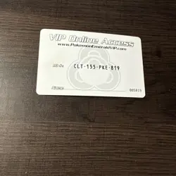 Pokemon Emerald Version Collectors VIP ID Card ONLY - Image 2