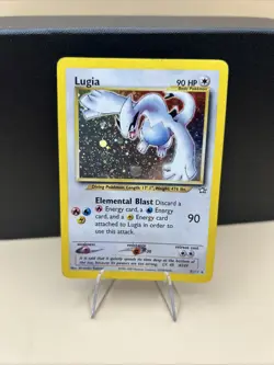 Pokemon TCG Lugia Neo Genesis Holo Rare Card 9/111 UnlimitedEnglish - Image 1