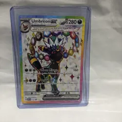 Pokemon Umbreon ex - 176 Holo SV: Scarlet & Violet Promo Cards 2023 SVP 176 NM - Image 1