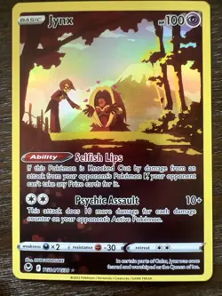 Pokemon Card TCG - Jynx TG04/TG30 Ultra Rare - Silver Tempest NM - Image 1