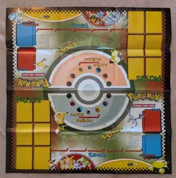 Pokemon Trading Card Game League MAT POSTER & MAP - Vintage 1999 Toys R Us Promo - Image 2