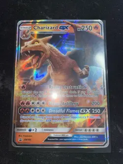 2019 Pokemon TCG Detective Pikachu Special Case File Charizard GX SM195 NM / M - Image 1