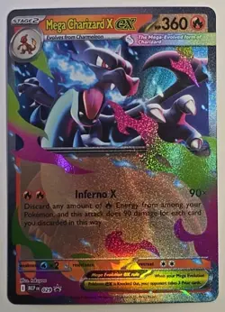 Pokemon TCG Mega Charizard X ex Mega Evolution Black Star Promo 029 2026 NM - Image 2