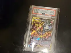Moltress Zapdos Articuno SM210 Black Star Promo Pokemon Card PSA 10 - Image 1