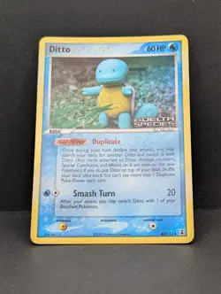 Ditto (Squirtle) 40/113 Delta Species Reverse Holo Ultra Rare Pokemon TCG LP+ - Image 3
