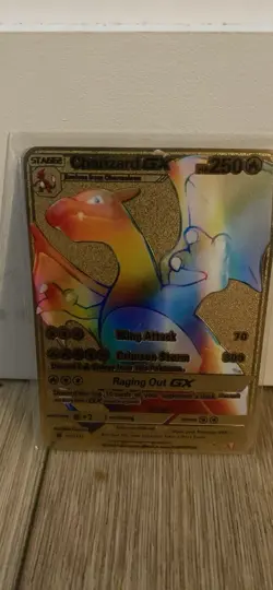 Pokemon Charizard VMAX Gold Foil Collectible Card Set - Image 3