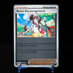 Rosa's Encouragement 084/088 - Reverse Holo - Pokemon TCG: Perfect Order - NM - Image 1