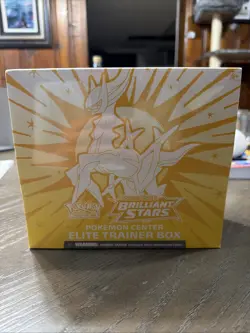 Brilliant Stars Pokemon Center ETB Sword & Shield Elite Trainer Box Great appeal - Image 1