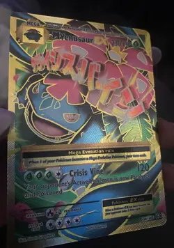 Pokemon M Venusaur EX Full Art Ultra Rare Holo 100/108 Evolutions English 230 HP - Image 2