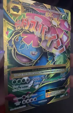 Pokemon M Venusaur EX Full Art Ultra Rare Holo 100/108 Evolutions English 230 HP - Image 3