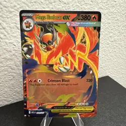 Mega Emboar ex 031/217 Pokemon ME: Ascended Heroes ASC NM - Image 3