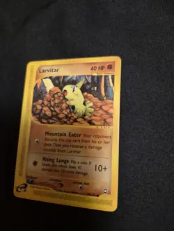 Larvitar 89/147 - Aquapolis - e-Reader Series - Pokemon TCG - 2002 - NM -Vintage - Image 3