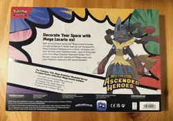 Pokemon Mega Evolution: Ascended Heroes - Mega Lucario Premium Poster Collection - Image 2