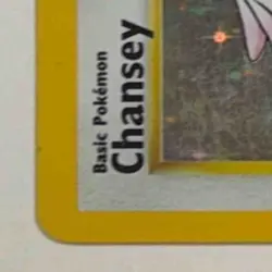 Chansey #3/102 Set Unlimited Pokemon 1999 Rare Holo - Image 4