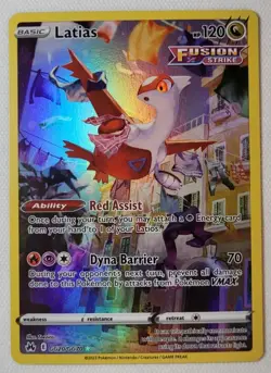 Pokemon TCG Latias GG20/GG70 Crown Zenith Ultra Rare Full Art Holo NM/M - Image 2