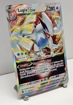 Pokemon Lugia VSTAR #139/195 - Silver Tempest - Ultra Rare Holo |NM/M| - Image 2