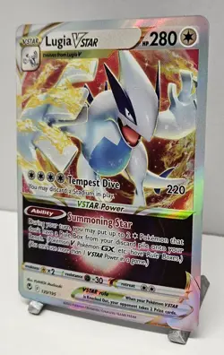 Pokemon Lugia VSTAR #139/195 - Silver Tempest - Ultra Rare Holo |NM/M| - Image 3