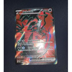 Pokemon Yveltal EX Ultra Rare Full Art Holo POR 105/088 English 210 HP - Image 1