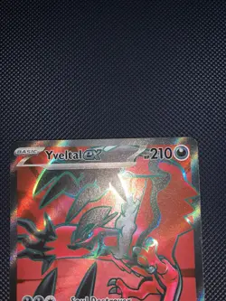 Pokemon Yveltal EX Ultra Rare Full Art Holo POR 105/088 English 210 HP - Image 2
