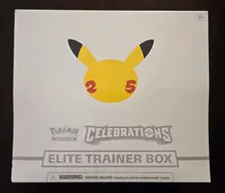 Pokemon TCG: 25th Anniversary Celebrations Elite Trainer Box (2021) 820650809439 - Image 1