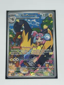 Pokemon TCG Ionos Kilowattrel Illustration Rare 163/159 Journey Together NM/M - Image 4